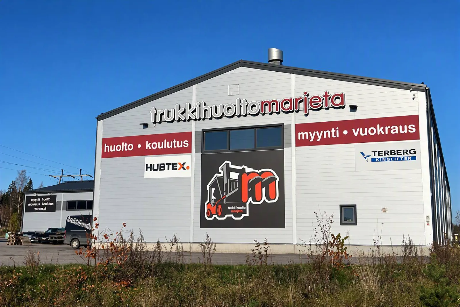 Trukkihuolto Marjetan toimitila Keravalla, Huhtimontie 21